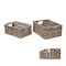 Hastings Home Storage Basket, Black, 15 in L x 11 in W x 6 in H 401371XGV - alternate 3